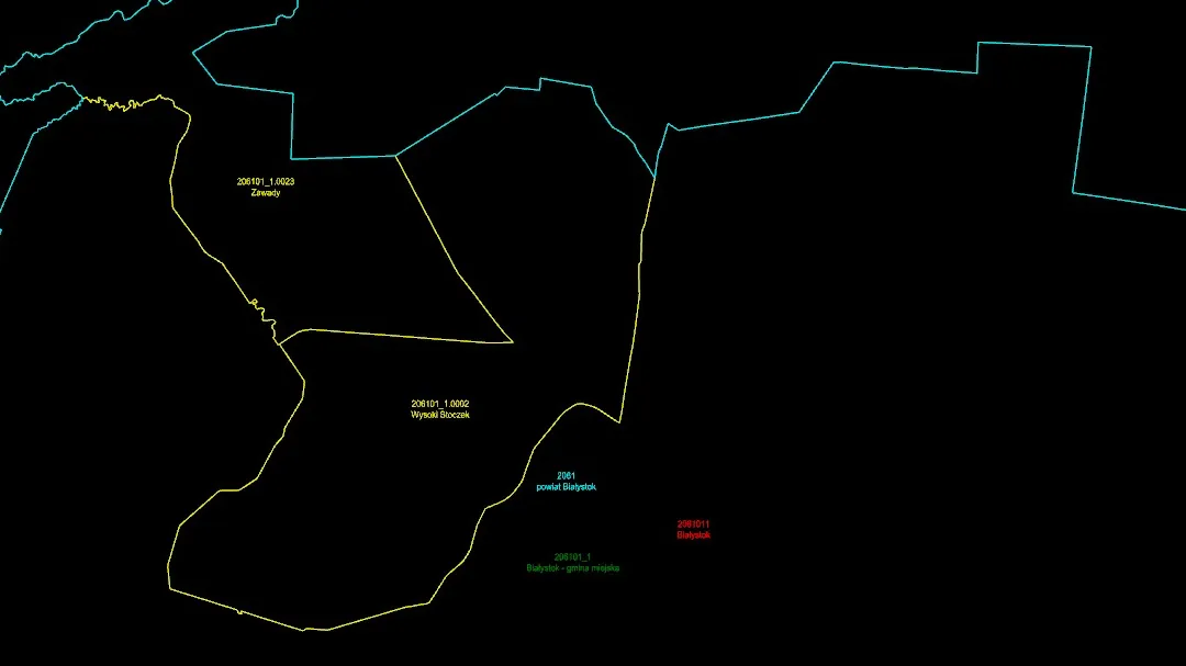 National Register of Boundaries in GeoOffice